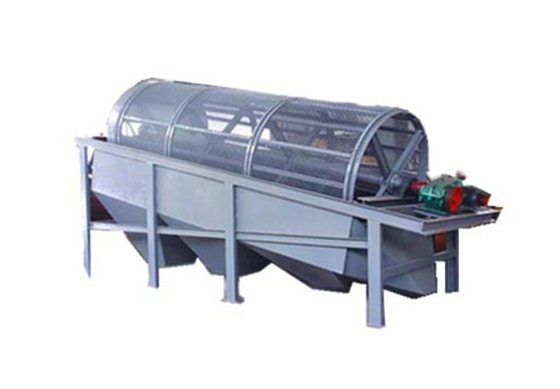 Máy màn hình Trommel Rotary được sử dụng để tách cát và sỏi
