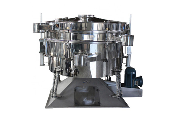 Máy lọc bột thủy tinh Tumbler Swinging Sieve với đầu ra lớn
