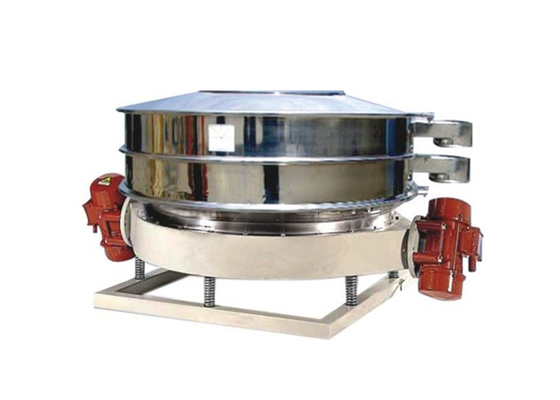 Máy màn hình Vibro có hồ sơ thấp, bộ tách rung tròn với hai lớp màn hình