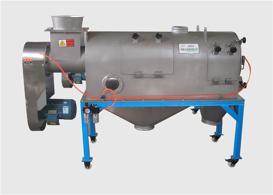Q235a Máy sàng lọc xoắn xả trung tâm Máy sàng lọc xoắn xả để sơn bột