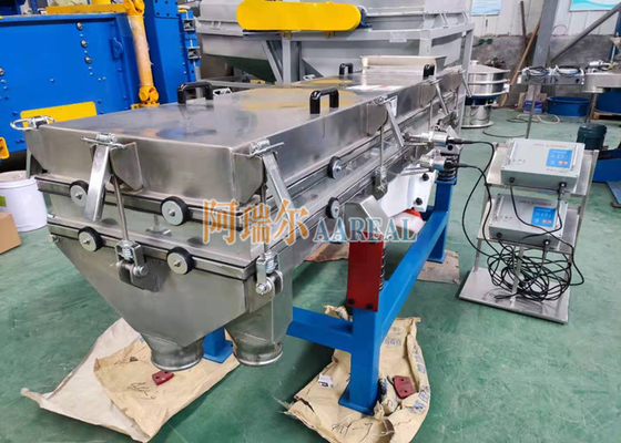 1200 * 2000mm Multi-deck Stainless Steel Linear Vibro Sifter cho gia vị và thảo mộc