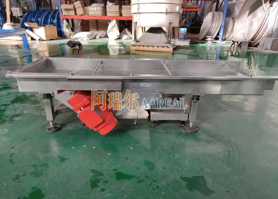 SUS 316L Phân loại thực phẩm hình chữ nhật, dây chuyền rung màn hình tách cho đậu Jelly