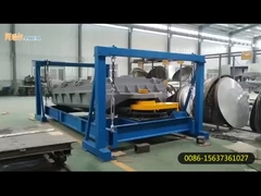 Rotex Gyratory Screen Machine Stainless Steel 3 Deck 1800 * 4000mm Silikon Balls Mesh Lửa