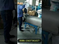 Màn hình lưu lượng không khí ngang Màn hình xoay lọc trung tâm cho bột thảo dược