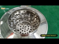 Khả năng lớn màn hình xoay rung mạnh mẽ để sàng lọc bột hợp kim niken mịn