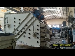 Bột khoáng hình hình chữ nhật rung màn hình tự làm sạch hai sàn