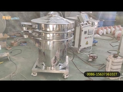 Solid Powdered Paint Rotary Sifter Screens Round Vibrating Screen Separator Các màn hình lọc xoắn